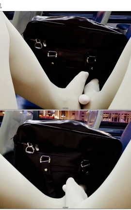 PR社镜颜欢-公交车上的熟女_丽丝库