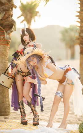 伊喵君Nya - &是一只熊仔 静流 x 惠理子 Summer Lover_丽丝库