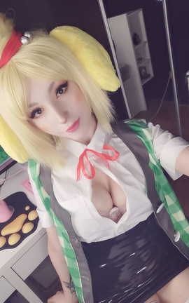 ShiroKitsune - Isabelle (Animal Crossing)_丽丝库