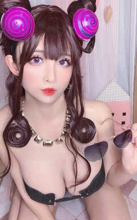 Rioko凉凉子-紫式部泳装_丽丝库