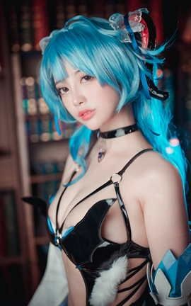 韩国写真DJAWA NO.001 Ganyu Succubus Genshin Impact S ver_丽丝库