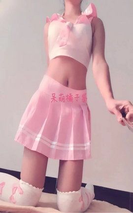 福利图 呆萌橘子酱(患缨)-制服少女_丽丝库