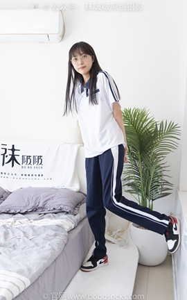 袜啵啵BoBoSocks NO.207 稚予-aj板鞋、白棉袜、油亮白丝、校服裤里丝_丽丝库