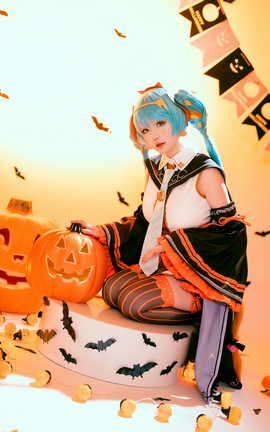 星之迟迟 初音未来万圣节