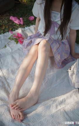 Limerence原创 NO.047 海蓝 白皙希腊脚 JK户外野餐 part2_丽丝库