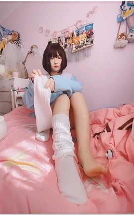 古川kagura-NO.059 淡蓝衣白袜果足#1[750X1000][38秒]_丽丝库