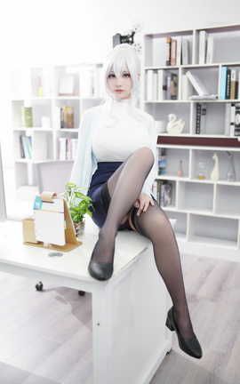 幼愛Youmeko-未亡人雪女cos_丽丝库