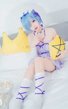 猫君君MaoJun-绑带旗袍&雷姆生日_丽丝库