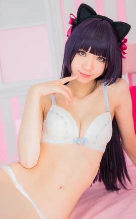 Mikehouse-黒猫お着替えする part1_丽丝库