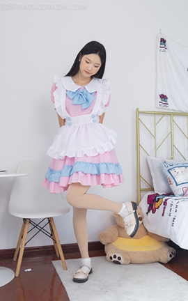 物恋传媒 NO.1399 小竹-橘色精灵_丽丝库