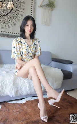 丝慕GIRL SM.275 茗茗《碎花大长腿》_丽丝库