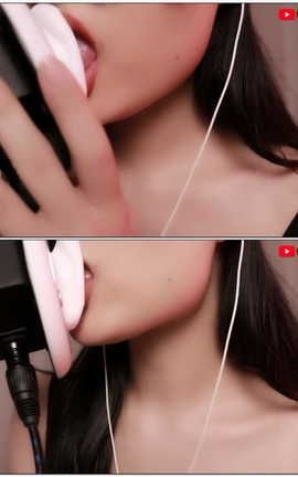 蛇蛇 助眠-口腔音 舔耳 飞速弹舌 嘴巴直升机[1920X1080][9分37秒]_丽丝库