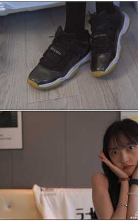 袜啵啵BoBoSocks NO.130 稚予-两双穿脏篮球鞋厚黑丝[1920X1080][]_丽丝库