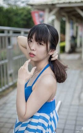 台湾网美 Wangmei 互惠厌世浴衣风吹了那时装_元小B#0074_丽丝库