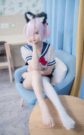 羽天shine  猫耳JK_丽丝库