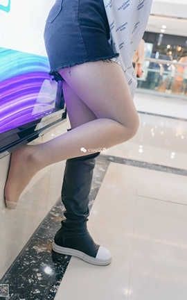 丝意写真摄影SIEE No.270 婷婷 长筒靴配肤色絲，小性感_丽丝库