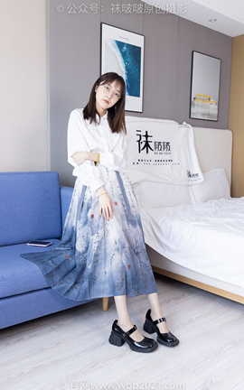 袜啵啵BoBoSocks NO.428 稚予-皮鞋、灰丝_丽丝库