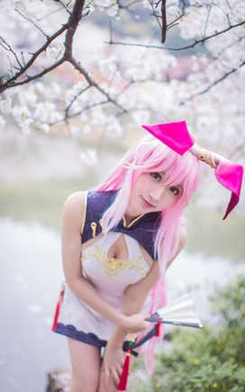 黑川 八重樱旗袍_丽丝库