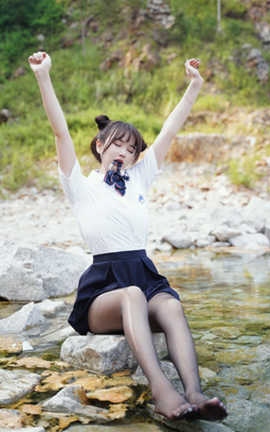 Tina很妖孽呀 小溪体操服死库水JK_丽丝库