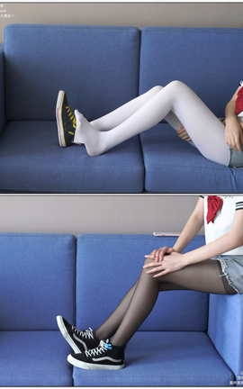 袜啵啵BoBoSocks NO.215 小甜豆-三双帆布鞋板鞋[3840X2160 3分3秒]_丽丝库