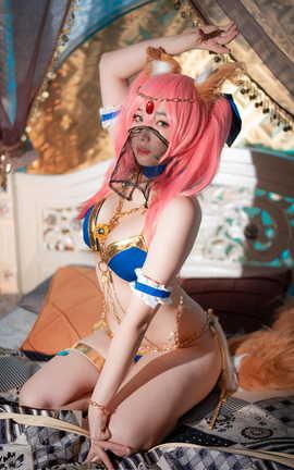 韩国写真杂志-CreamSoda 003 Bambi Cosplay Tamamo Kama_丽丝库