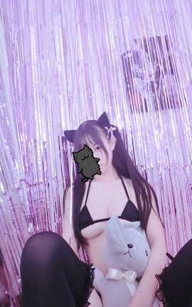 H工口小学生赛高酱 黑色小三角内衣_丽丝库