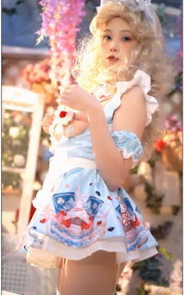 蜜汁猫裘 爱丽丝梦游仙境 兔子先生V1[1080X1920 36秒]_丽丝库