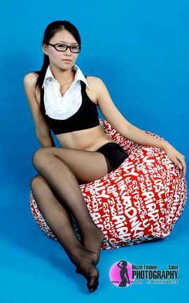 上海炫彩丝袜写真 No.259  沫沫_情趣OL_01_丽丝库