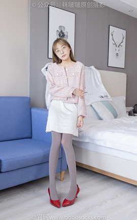 袜啵啵BoBoSocks NO.225 稚予-两双高跟鞋、厚灰丝_丽丝库