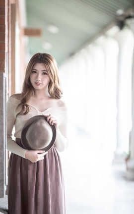 台湾网美 Wangmei 伦甄的可爱浴衣无辜时装青春时装#0079_丽丝库