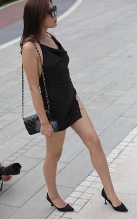 精选街拍作品 NO.0108 包臀裙长腿美女 part3_丽丝库