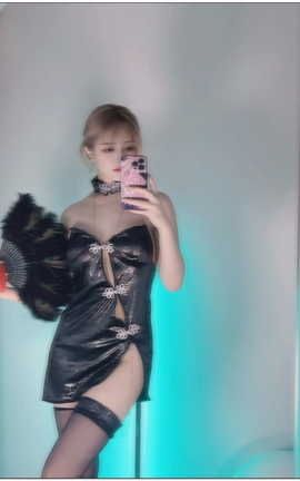 雯妹不讲道理-黑旗袍#1[750X1000][1分11秒]_丽丝库