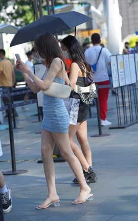 精选街拍作品 NO.1599 包臀裙大长腿 part1_丽丝库