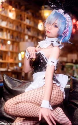 喵糖映画 SPL.002 雷姆兔女郎 蠢沫沫_丽丝库