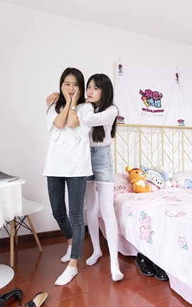 物恋传媒 NO.945期 菜菜&小敏-森林里的花_丽丝库