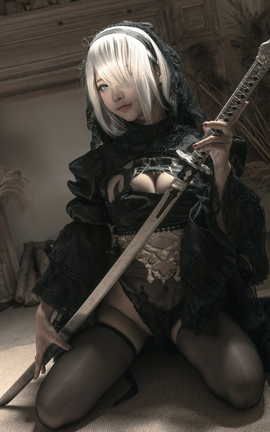 蠢沫沫 - 尼尔纪元 黑花嫁_丽丝库