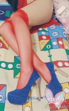 迷丝兔大尺度丝袜写真 No.093 红色小晚礼（上）_丽丝库