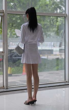 精选街拍作品 NO.1349 一始街拍作品 清纯女孩 part1_丽丝库