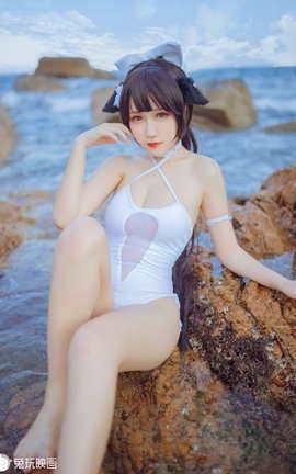 兔玩映画 C16.001 獒犬海边泳装_丽丝库