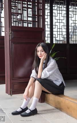 丝社SSA NO.068 君君 民国学妹肉丝白袜_丽丝库
