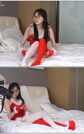 袜啵啵BoBoSocks NO.152 稚予-圣诞服[3840X2160 29分4秒]_丽丝库