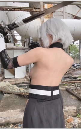 HaneAme雨波 罪恶修女 Nier2B自拍档V05[1080X1440 38秒]_丽丝库