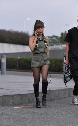 精选街拍作品 NO.1183 长靴网袜