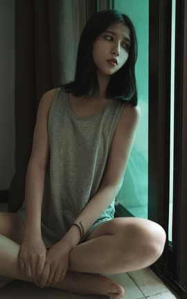 Cazi姬纪 大尺度摄影作品 背心_丽丝库