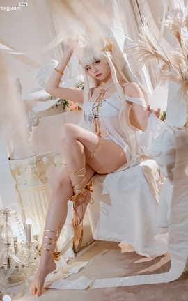 二佐Nisa - 2月铁粉福利 方舟白金泳装_丽丝库