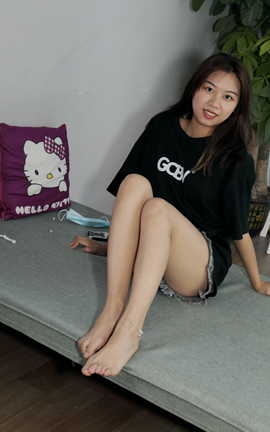 Pary摄影 NO.072 新模大学生小文展示36码小脚丫_丽丝库