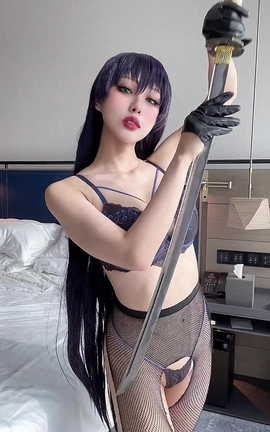 HaneAme雨波 对魔忍& Hololive Kronii 自拍+视频#4[1080X1440][1分9秒]_丽丝库