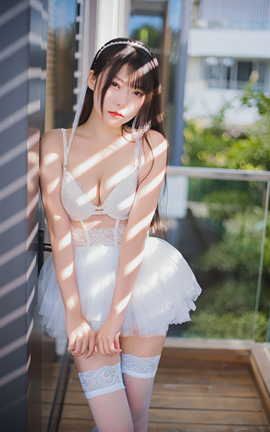 香草喵露露 - 杨枝甘露 白色纱裙_丽丝库