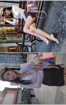 街拍 爱上陌生人--情人节快乐 part1#2[3840X2160][6分21秒]_丽丝库