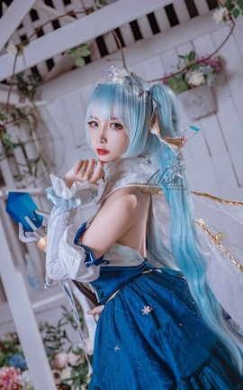 二佐Nisa - 碧蓝信浓礼服&初音_丽丝库